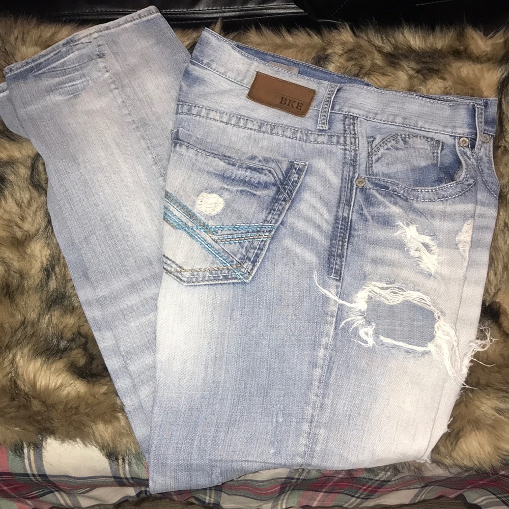Men’s BKE holy jeans